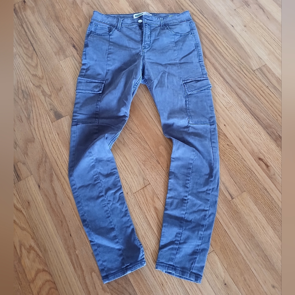 Gray Cargo Pants